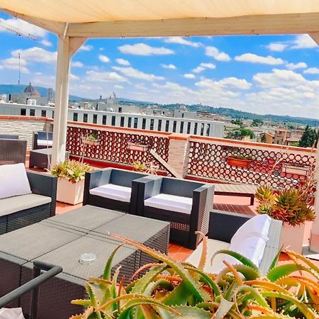 Ferienwohnung Panoramic Luxury Little Penthouse Florenz Exterior foto